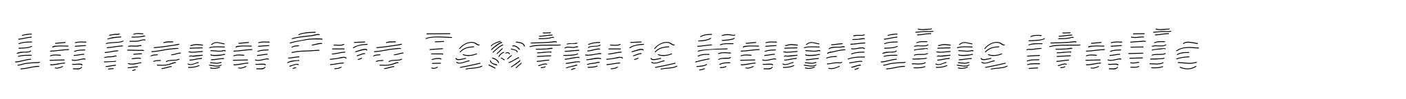 La Mona Pro Texture Hand Line Italic image
